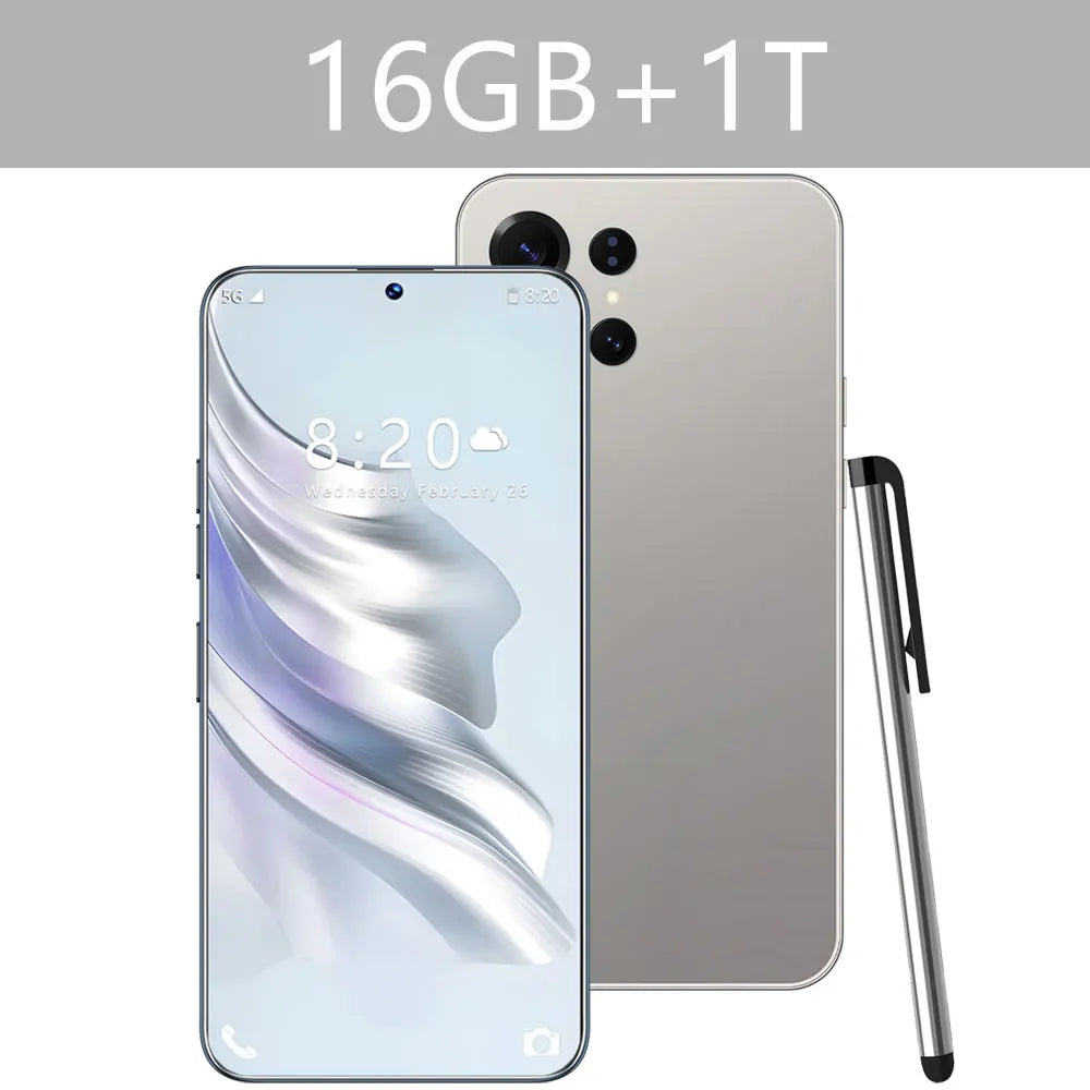 NEW S26 Ultra Smartphone 2026 Original 7.3HD Global Version 5G Dual Card Cheap Cellphones 7800mAh Android 15 Mobile Cell Phones