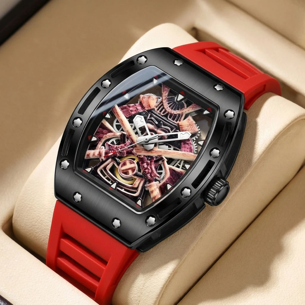 1 piece cute smiling face colorful pattern yellow strap square watch fashion personality trendy daily wear wristwatch