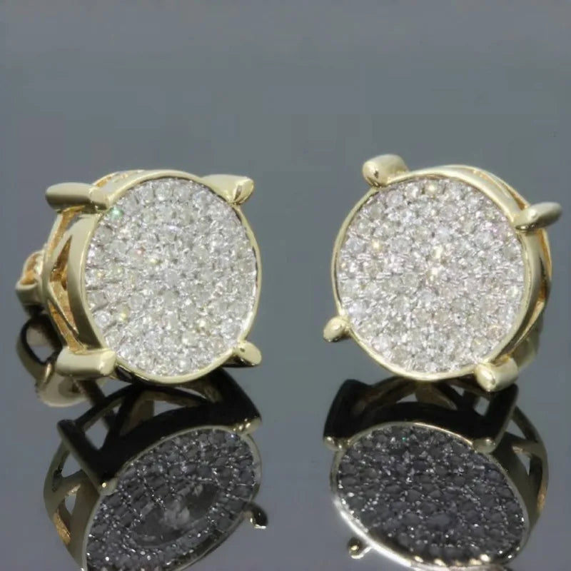 Square Stud Earrings – 11 Finishes
