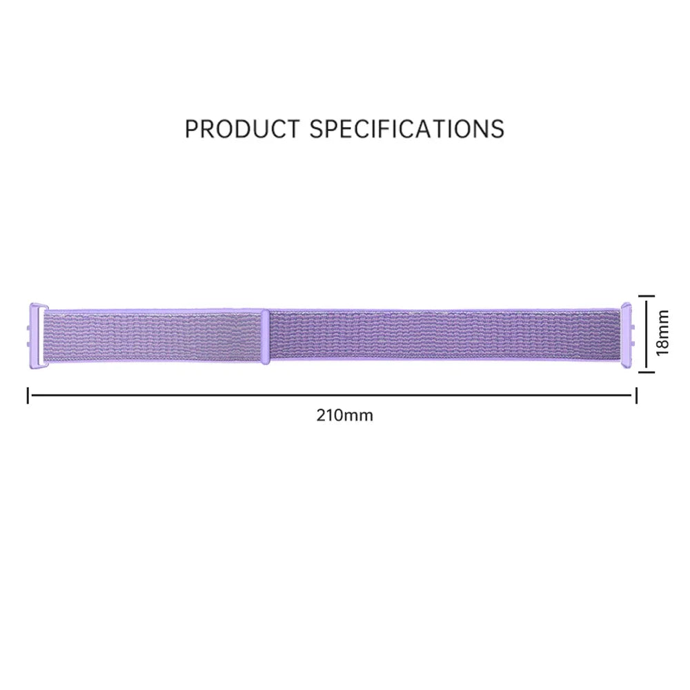 Nylon Loop Strap for Samsung Galaxy Fit 3 Adjustable Elastic Bracelet  Watchband for iWatch Samsung Galaxy Fit3 Band Accessories