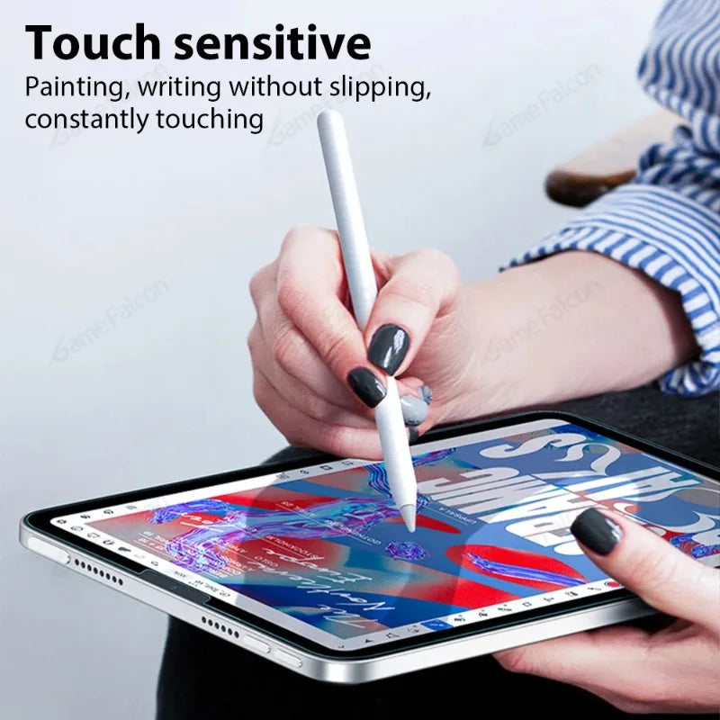 2PCS Tempered Glass For Ipad Pro11 13 2024 10th Gen 10.9 Screen Protector Pro3 4 5 6 12.9 Generacion Mini 2 3 4 5 6 Film
