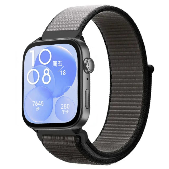 Nylon Loop Strap For Huawei Watch Fit 5/4/3 Sport Breathable Replacement Bracelet Wristband Huawei Watch Fit 4 5 Pro Accessories