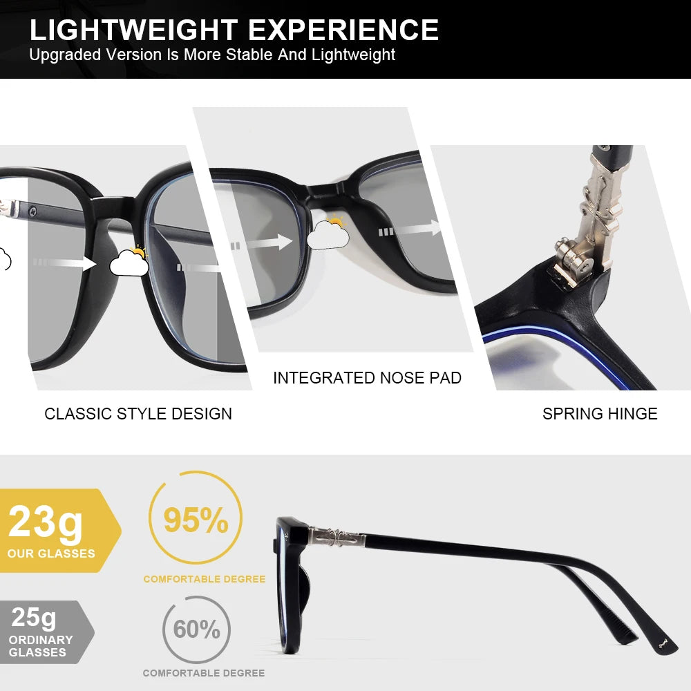 CRIXALIS Photochromic Classic Vintage Sunglasses For Men And Women Fishing Climbing Outdoor Sunshine Sun Glasses Shade UV400
