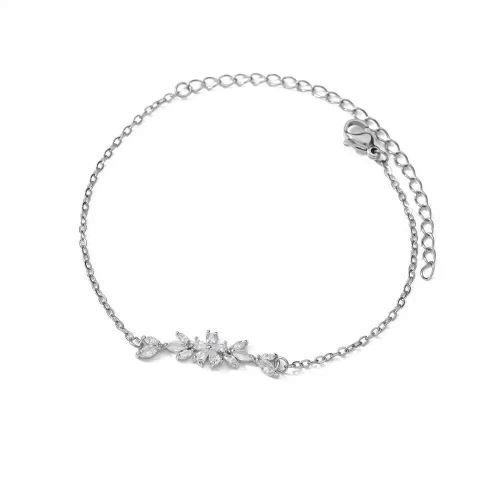 Stainless Steel Beaded Round Snake Chain Bracelets For Women Gold Color Geometric Bracelet Luxury Wedding Party Jewelry Gift