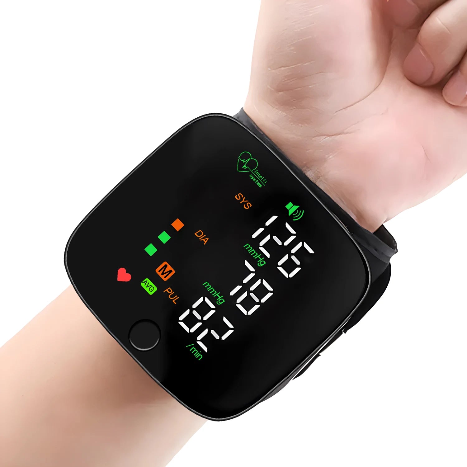 Rechargeable Wrist Blood Pressure Monitor Medical Baumanometro Digitlal Tensiometro Health Tonometer Sphygmomanometer