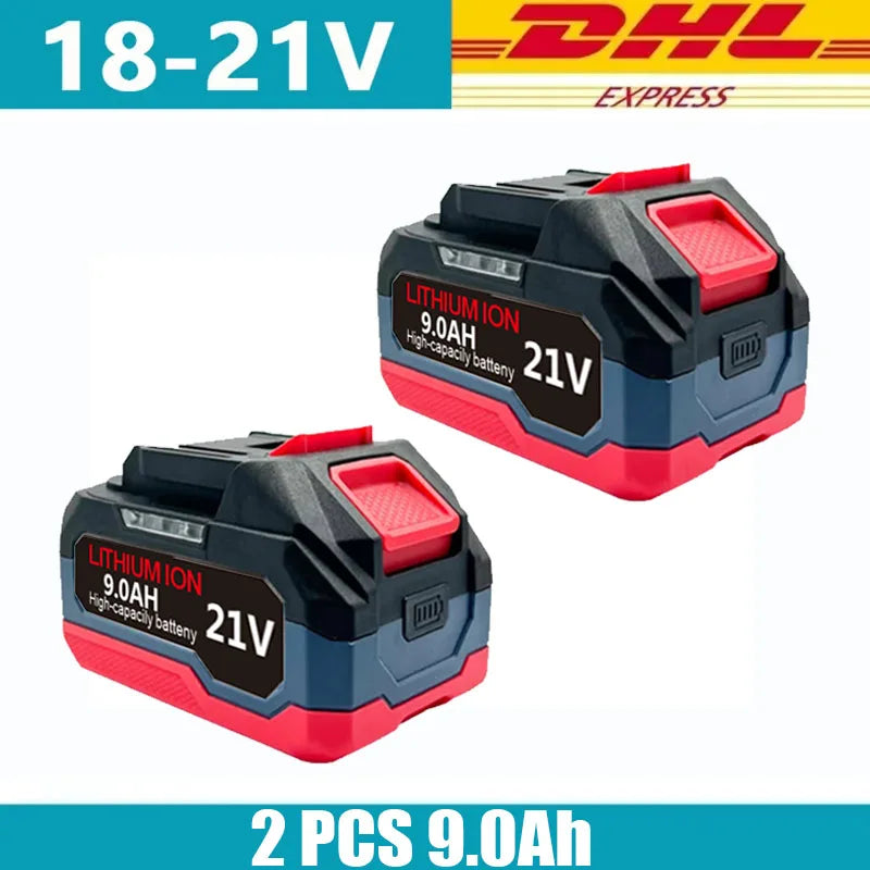 18V 21V 6.0 9.0 12.0Ah Rechargeable Lithium Battery For Makita 18v Power Tools Cordless Wrench Saw Drill Grinder Screwdriver .