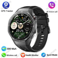 2025 New For Android iOS Smart Watch Men HD AMOLED Screen GPS Motion Trajectory Heart Rate Bluetooth Calls SmartWatch Waterproof
