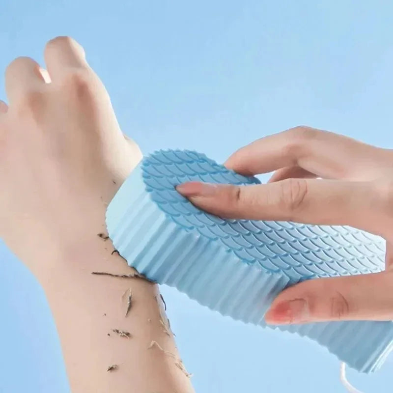 1pcs Soft Sponge Body Scrubber Bath Exfoliating Scrub Sponge Shower Brush Body Skin Remover Exfoliante