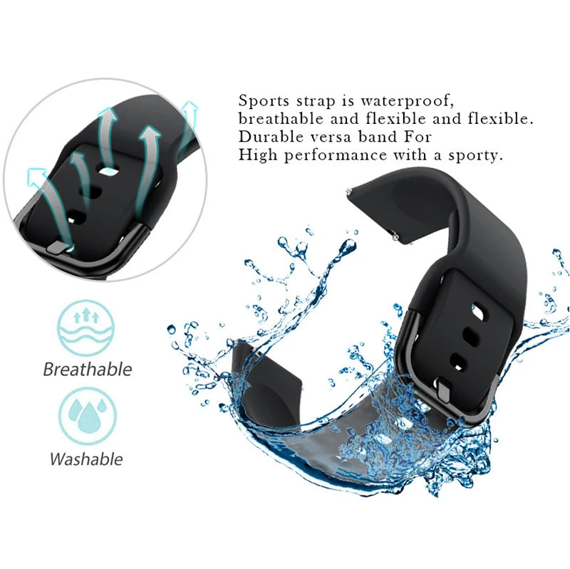 Silicone Band For Xiaomi Watch 2 Pro Quick Release Soft Sports Strap For Xiaomi Watch 5 S5 S4 S3 S2 S1 Pro Mi Color 2 Watchband