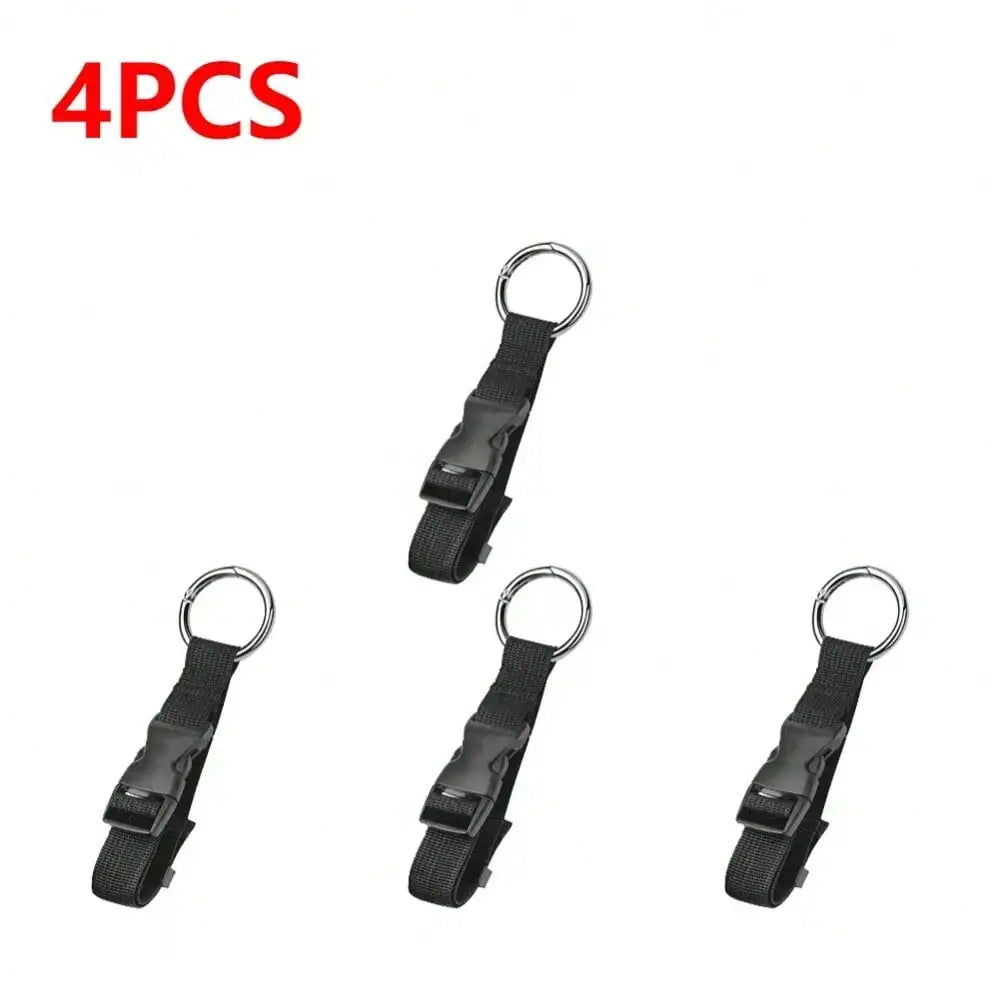 5/4/3/2/1Pcs Travel Luggage Fixed Strap Backpack External Strap Portable Strap Add-A-Bag Luggage Tag Strap Belt Jacket Holder