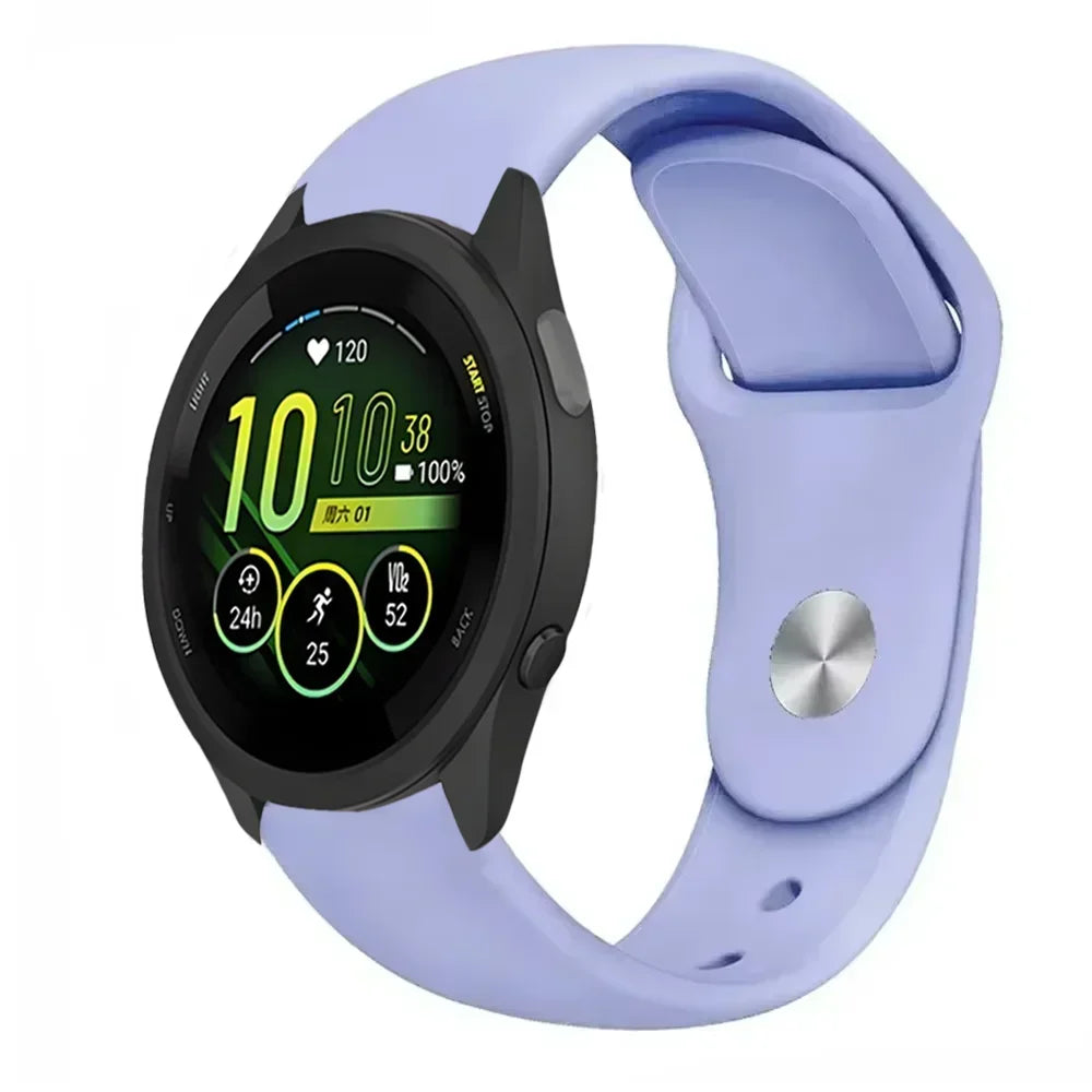 18mm 20mm 22mm Silicone Strap for Gramin Venu 3 3S 2 Active 5 Vivoactive 5 Bracelet Garmin Forerunner 165 55 965 265 265S Correa