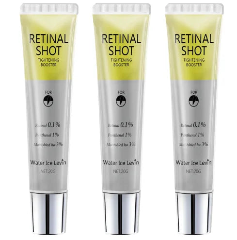 Retinal Shot Tightening Booster Eye Serum with 0.1% Retinal & 3% HA for Firming, Moisturizing & Smoothing Skin.