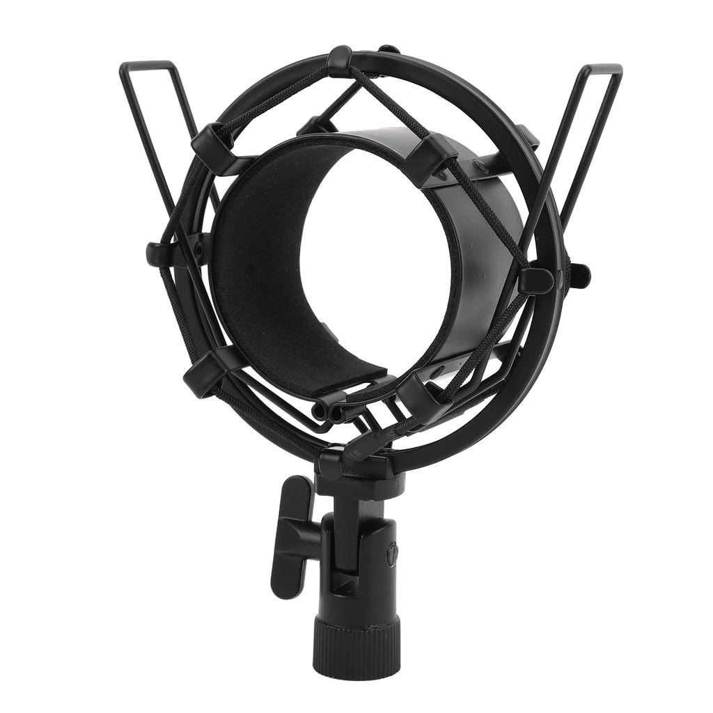 65mm Microphone Shock Mount Mic Clip Holder Anti Vibration for 55‑65mm Diameter Studio Mic new