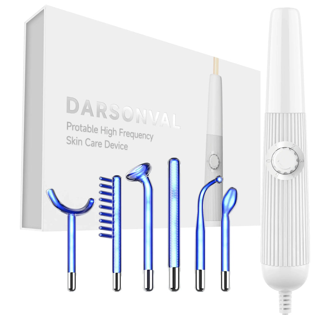 6-in-1 High-Frequency Facial Care Wand Set