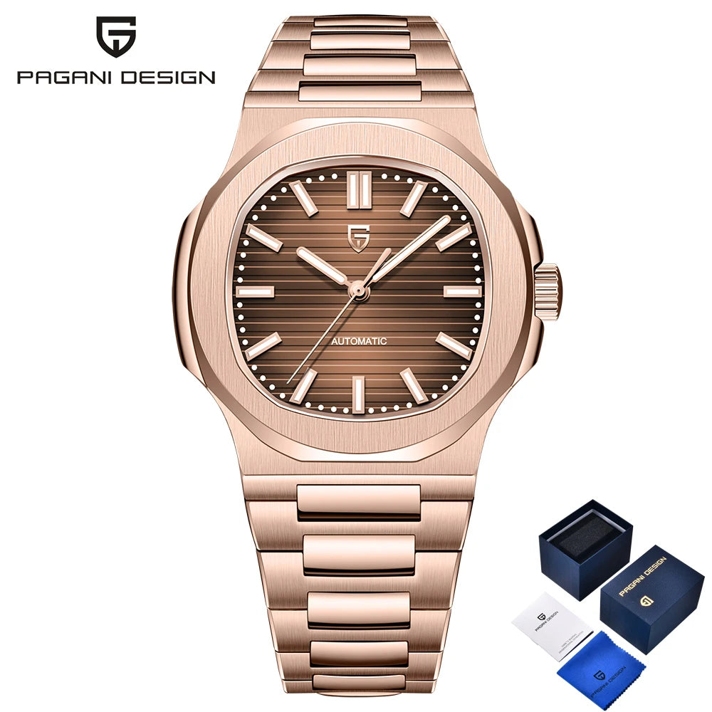 2026 New PAGANI DESIGN 40MM Men's Watches Luxury Automatic Watch For Men Mechanical Wristwatches Sapphire Mirror Men Gift Clock