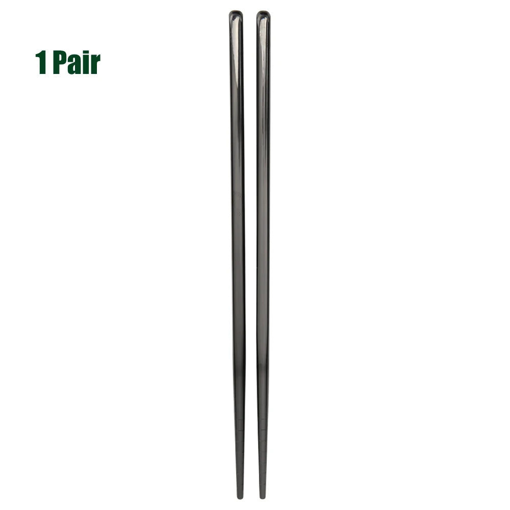 1-5 Pair Stainless Steel Chopsticks Metal Chop Sticks Tableware Silver Gold Multicolor Wedding Party Festival Supplies