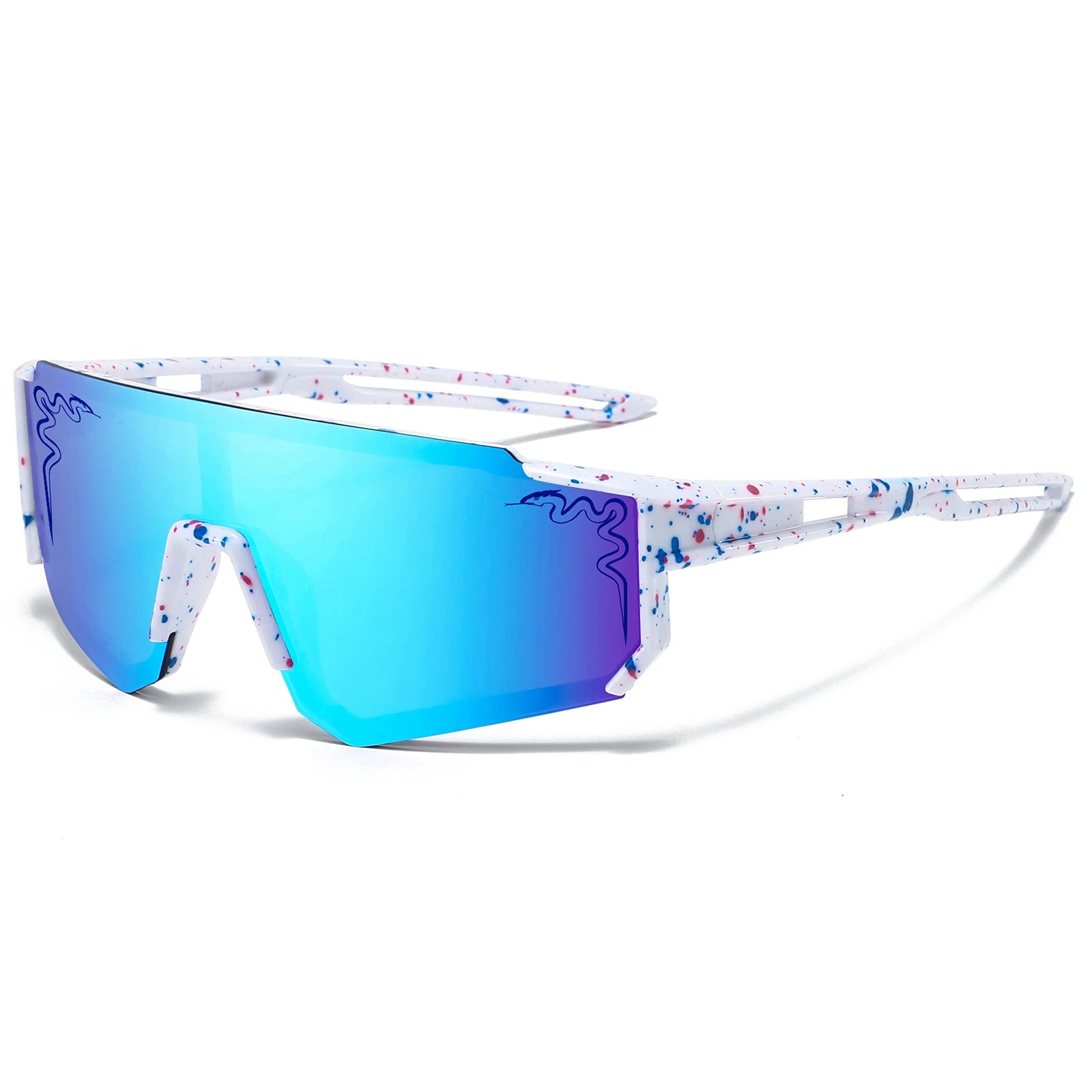 Kids Baseball Sunglasses Sport Cycling Glasses Age 1-8 Children Outdoor Mtb Bike Bicycle Goggles Boys Girls UV400 Eyewear