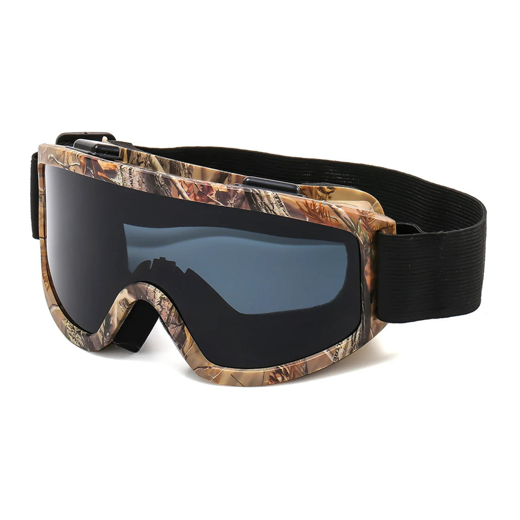 Large Frame Ski Goggles Colorful Anti-Glare Lenses for Snowboarding Skiing Outdoor Winter Sports