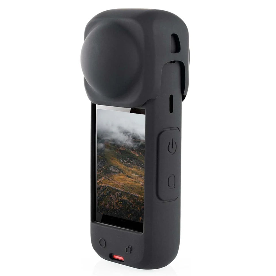 Lens Cap for Insta360 X5 X4 Silicone Protective Case Anti-Scratch Protector Cover for Insta360 x4/x5 Camera Accessories