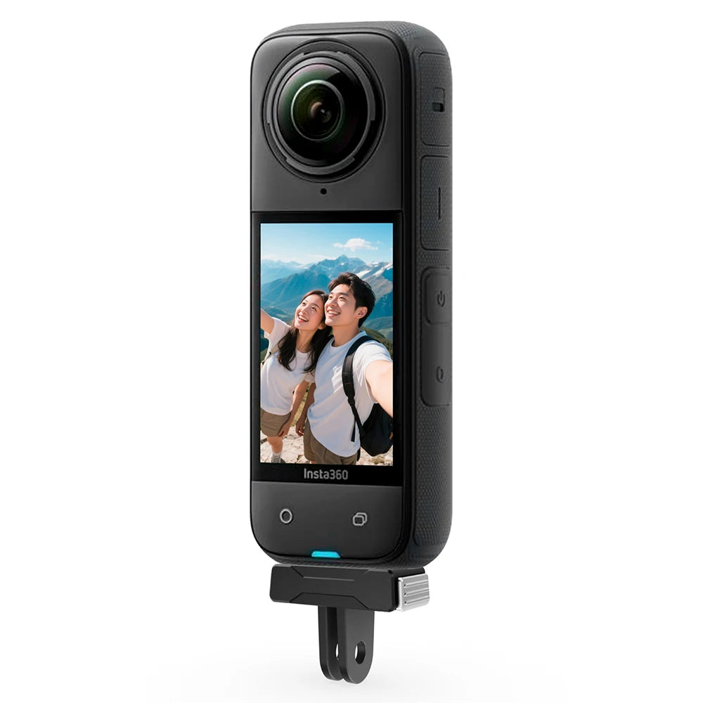 ORBMART Quick Release Mount for Insta360 X5, Aluminum Magnetic Adapter Base for Insta 360 Ace Pro 1 2 Accessories