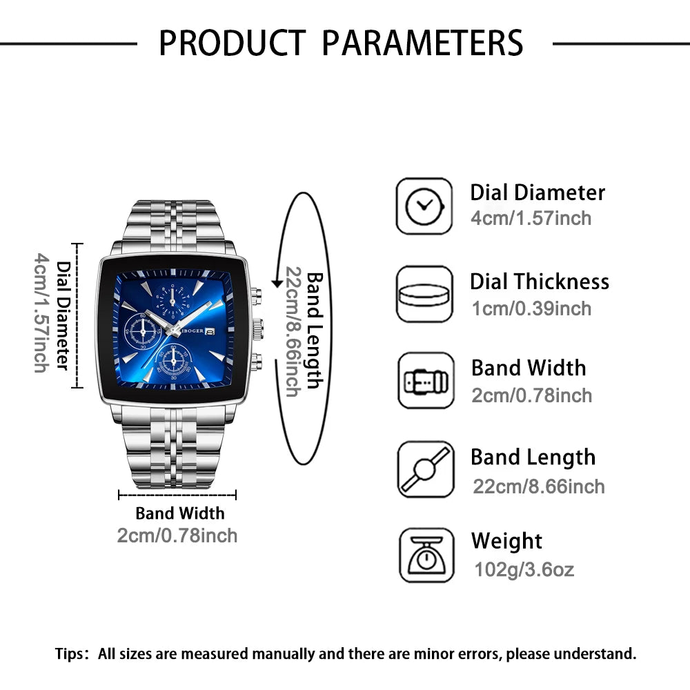 1Pcs Men's Watch Set, Preferred For Gifting Relatives & Friends, For Ramadan, Graduation Season, Easter, Anniversary Gifting