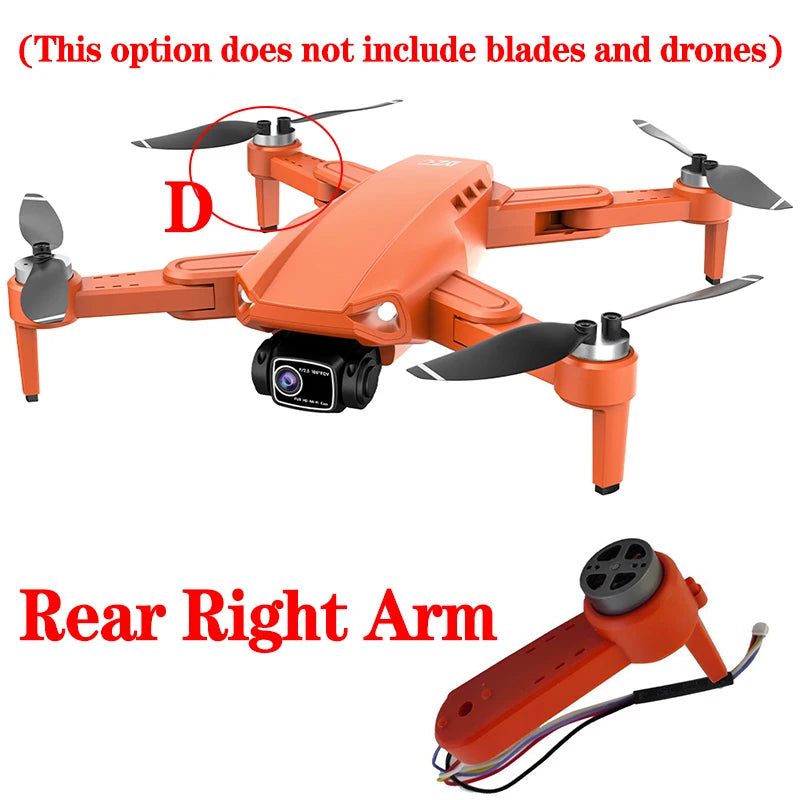 L900 Pro SE Mini Drone Original Propellers Spare Part for L900 Pro SE Paddles Drone Arm Replacement Accessories