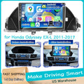 4Core 4+64G 9''Car Stereo Radio Multimedia Video Player GPS for Honda Odyssey EX-L 2011-2017 Android15 Carplay Auto WIFI