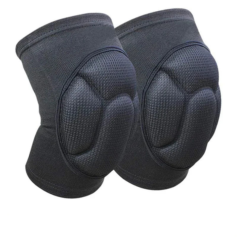 Thickened protection Sports Kneepad Men Elastic Knee Pads Support Fitness Gear Basketball Brace Protector Male NonSlip Pads