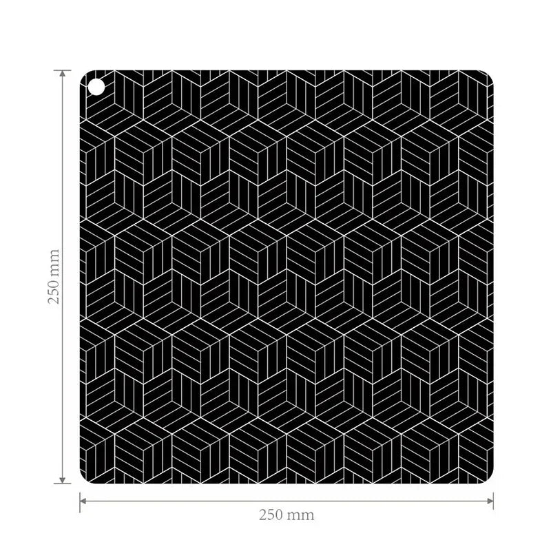 1Pc #3 Sizes Silicone Induction Cooktop Mat Fireproof Protection Induction Stove Baking Plate Protector Home Kitchen Accessories
