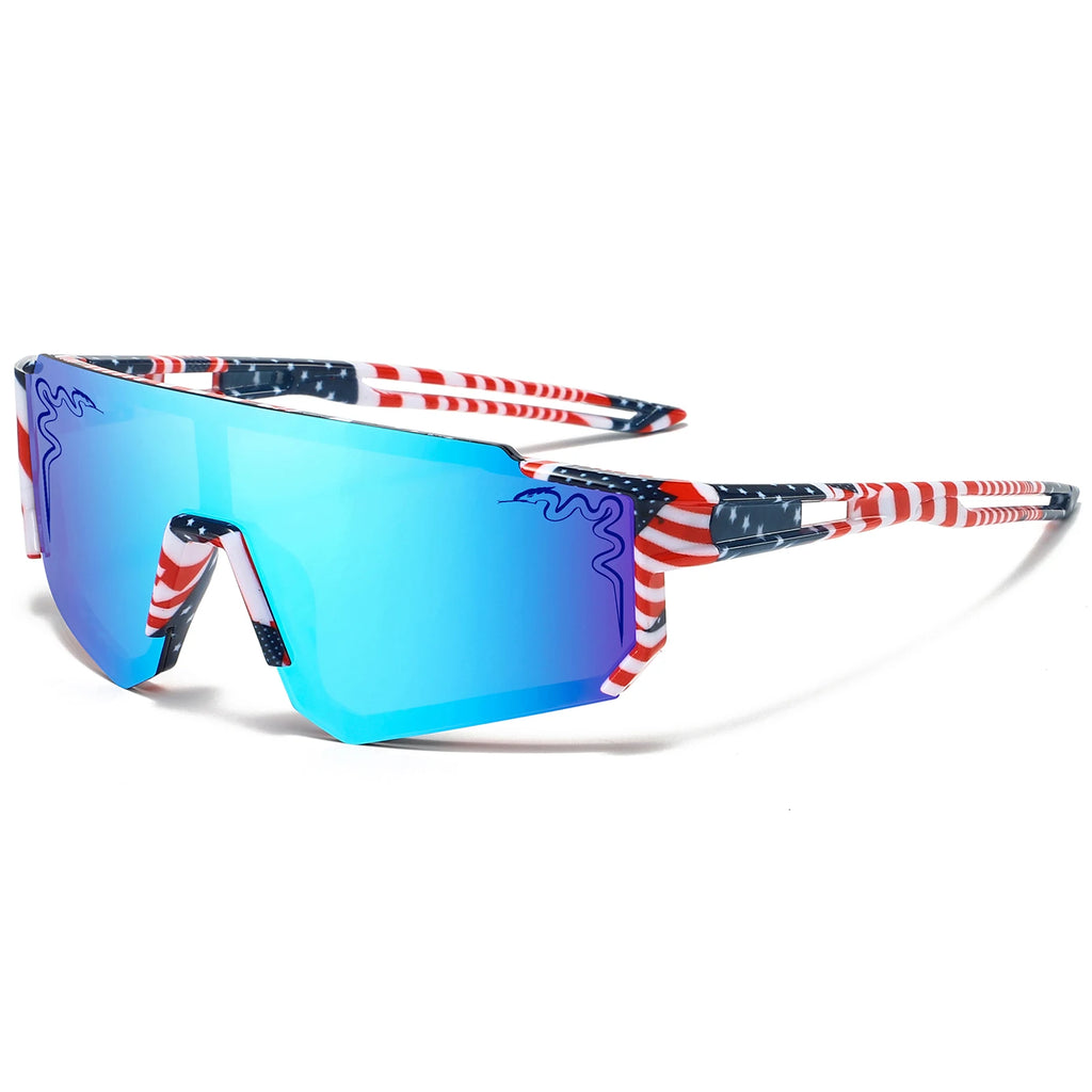 Kids Baseball Sunglasses Sport Cycling Glasses Age 1-8 Children Outdoor Mtb Bike Bicycle Goggles Boys Girls UV400 Eyewear