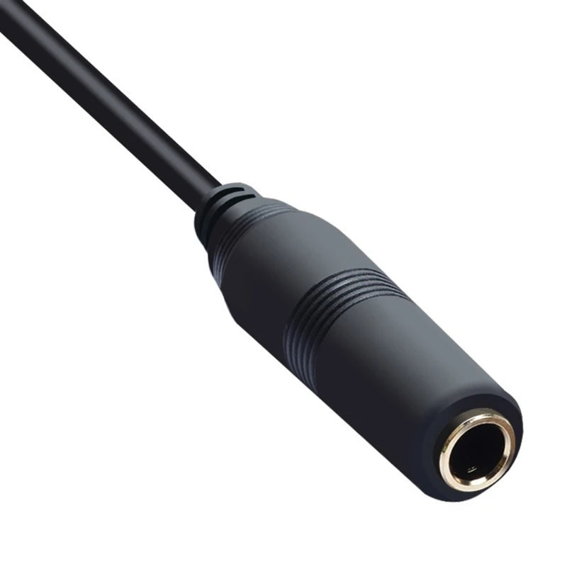 Guitar Extension Cord 6.35 TS Male to 6.35mm TRS Female Cable W3JD