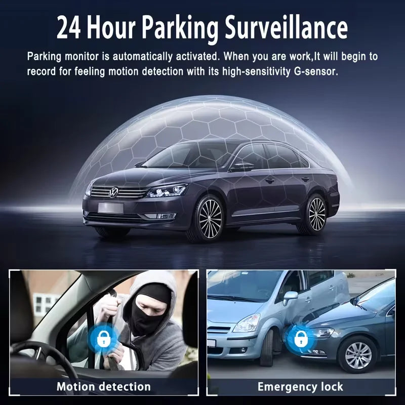 Multi-Lens Car Dash Camera – 4 or 5 Lenses