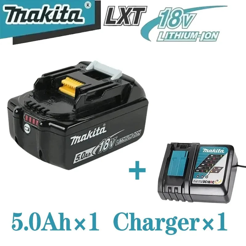 100% Genuine Makita 18V Battery 5Ah 6Ah 9Ah, Replacement for BL1860B BL1850B BL1840 BL1830 BL1815 Power Tool Battery