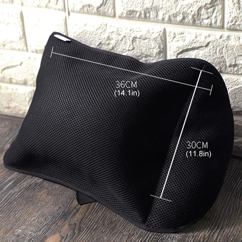 1Pcs BYEPAIN Air Inflatable Cushions Back Support Massage Pillows for Car Home Office Chair Portable Pillow with Pump Massager