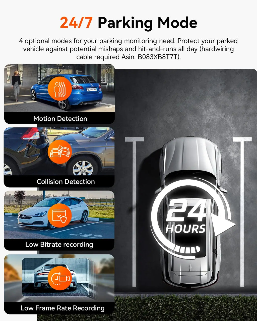 Vantrue N2X 2.7K Dash Cam Front and Inside, 5G WiFi Dual Dash Camera for Car with HDR IR Night Vision,  GPS, LTE Support, 60FPS