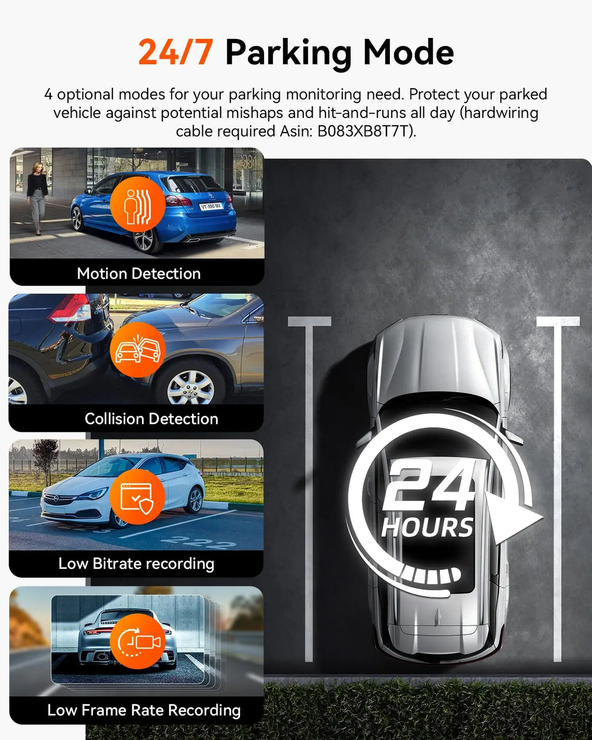 Vantrue N2X 2.7K Dash Cam Front and Inside, 5G WiFi Dual Dash Camera for Car with HDR IR Night Vision,  GPS, LTE Support, 60FPS