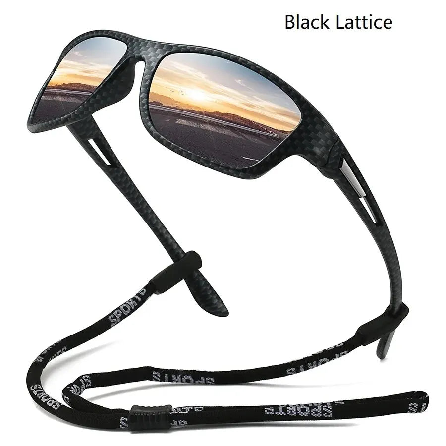 Fashion Camouflage Pattern Sports Sun Glasses With Chain Men Women Cycling Climbing Skiing Sunglasses Driving Eyewear