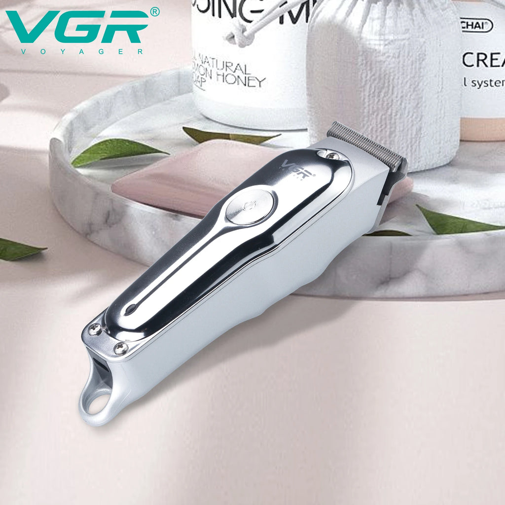 VGR Trimmer Rechargeable Hair Clipper Cordless Hair Cutting Machine Electric Clipper Professional Hair Trimmer for Men V-071