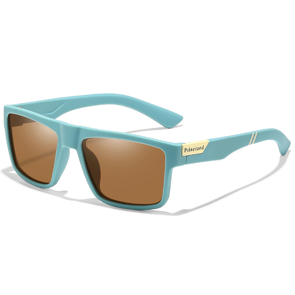 Luxury Square Vintage Polarized Windproof Cycling Sunglasses UV400 Male Eyewear Men Women Fashion Travel Driving Fishing Glasses