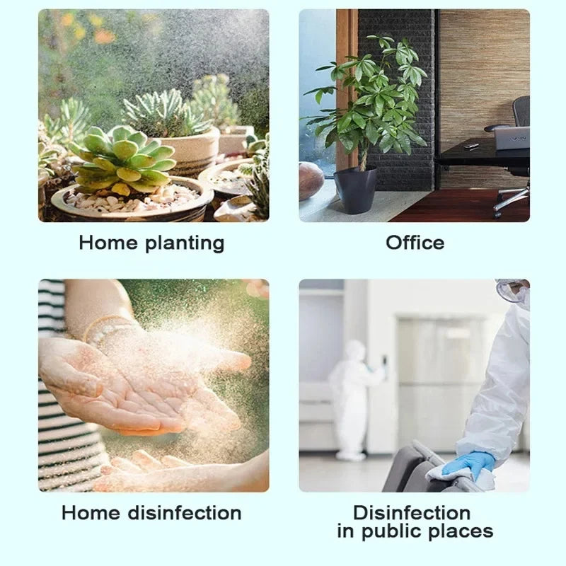 HOMEFISH 2L Electric Watering Can Automatic Garden Irrigation Tool for Household Agricultural Spray Disinfection