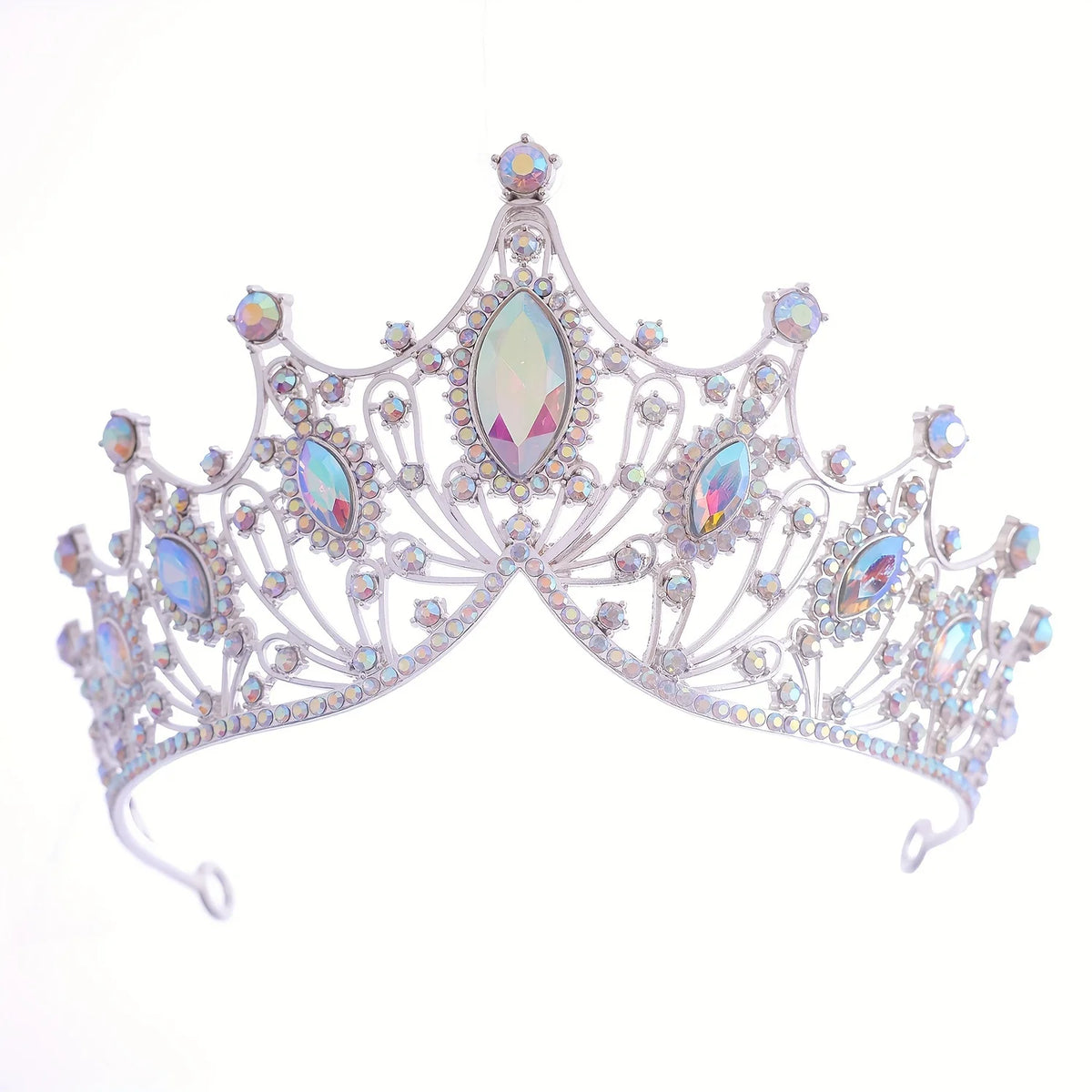 Bridal Crown Baroque Vintage Princess Queen Headwear Crystal Tiara For Women Wedding Crown Hair Dress Accessories Jewelry