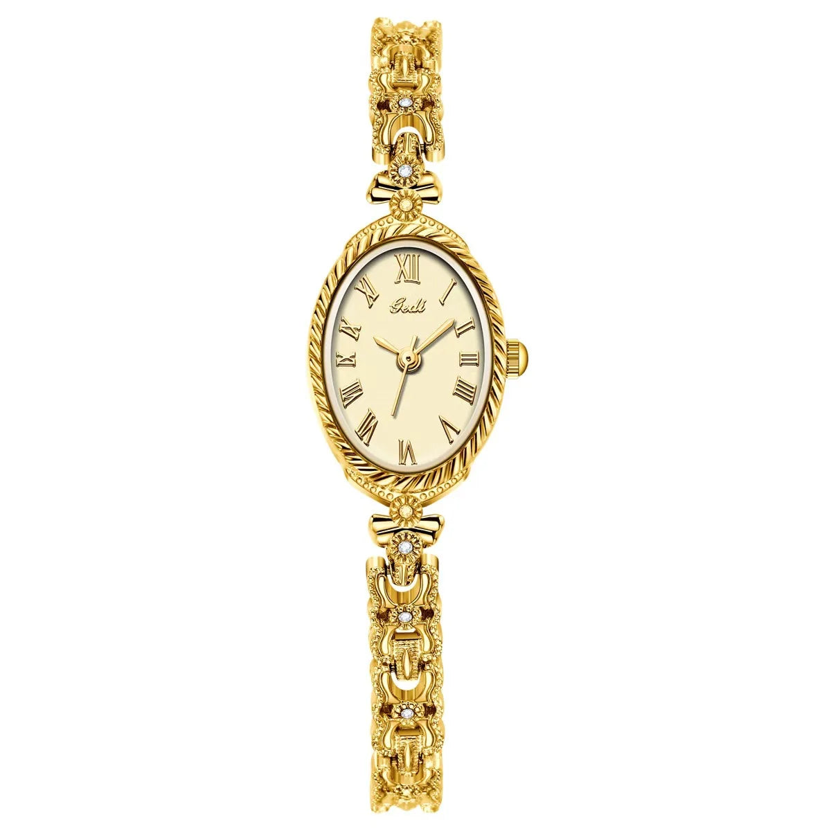 Gold Bracelet Watch For Women Fashion and Exquisite High Aesthetic Value Waterproof Versatile Ladies Fashion Quartz Wristwatches