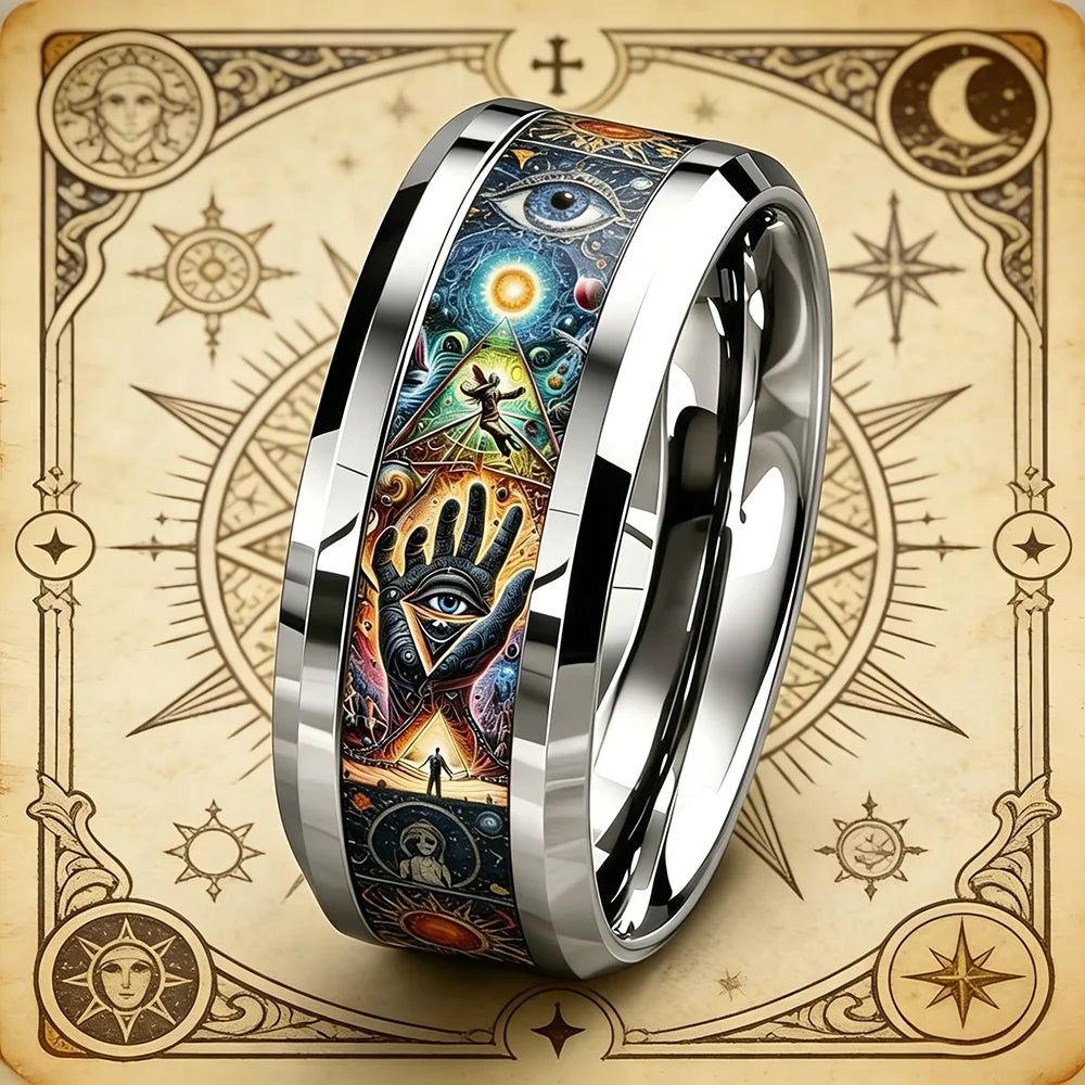 Cool Domineering Auspicious Cloud Dragon Ring Retro Punk Stainless Steel Dragon Rings for Men Rock Biker Jewelry Anillos Hombre