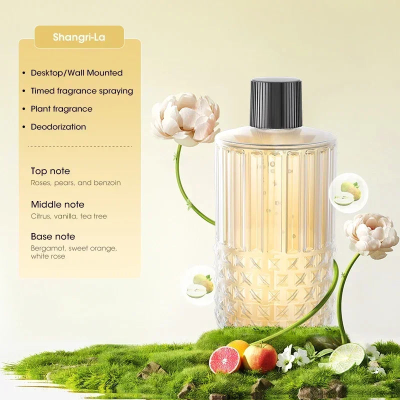 Smart USB Full-automatic 5-gear Plant Essential Oil Diffuser Perfume Humidifier Home Car Deodorization Aromatherapy Machine
