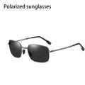 2023 New High-quality Fashion Foldable Polarized Sunglasses Men Women Vintage Portable Folding Metal Frame Sun Glasses UV400