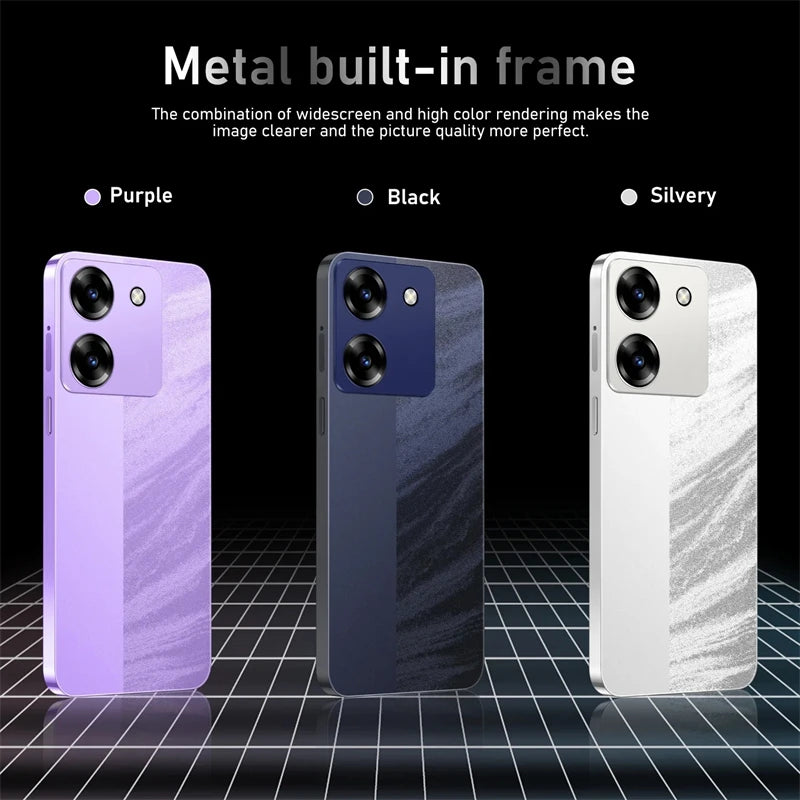 M7 Pro 12GB+512GB Smartphone 7.3inch 7800mAh 72+108MP Dual Android14 Cellphones Snapdragon8 gen3 SIM 5G Mobile phone AB22