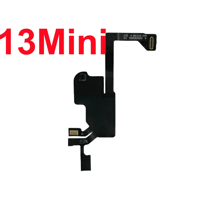 1pcs Earpiece Sensor For iphone 13 14 Pro Max 15 16 Plus Mini Proximity Mic No Ear Speaker Microphone Replacement Part