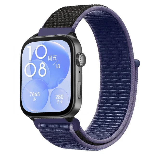 Nylon Loop Strap For Huawei Watch Fit 5/4/3 Sport Breathable Replacement Bracelet Wristband Huawei Watch Fit 4 5 Pro Accessories
