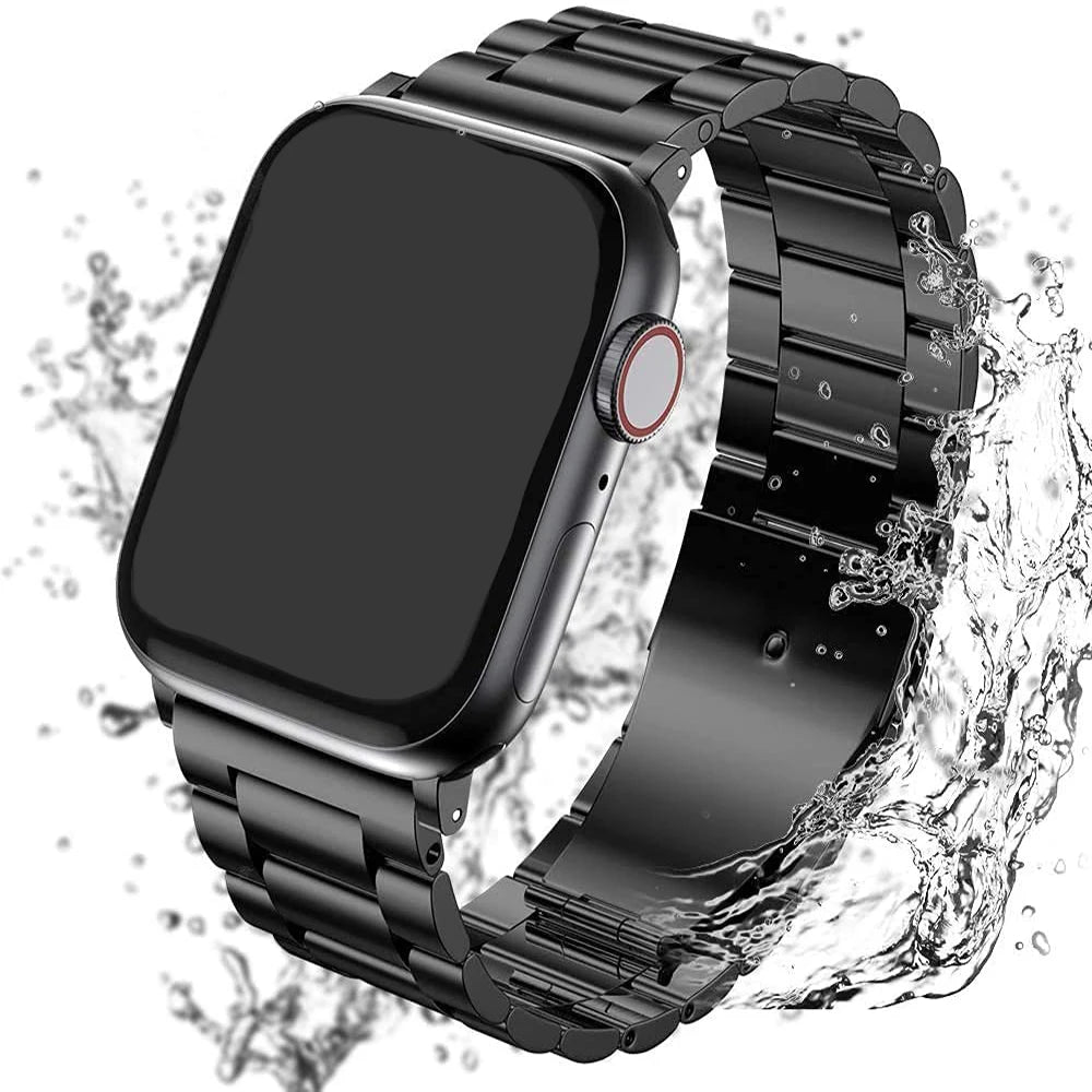 Stainless steel Watchband for Apple Watch Strap 49mm 45mm 41mm 44mm 40mm 42mm 46mm Metal Band iWatch 11 10 9 8 7 6 5 SE Ultra 3