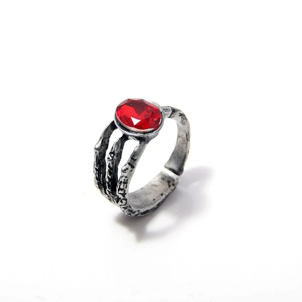 Game Dark Souls Rings for Men Vintage Havel's Demon's Scar Chloranthy Serpent Leo Darkmoon Ring Halloween Jewelry Gift
